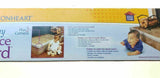 Cushiony Baby Child Safety Fireplace Guard + 2 Corners Grey New
