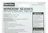 Meridian Electric  LED Night Light with Window Scenes