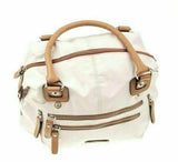 TYLER RODAN BERLIN TRIPLE ENTRY TOTE IN PEWTER EUC