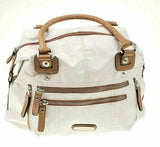 TYLER RODAN BERLIN TRIPLE ENTRY TOTE IN PEWTER EUC