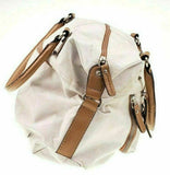TYLER RODAN BERLIN TRIPLE ENTRY TOTE IN PEWTER EUC