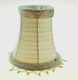 Clip Lamp Shade Chandelier Fabric Modern Style Light Home Decor Bead (1-5 pack)