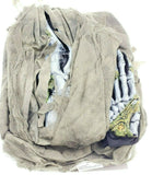 FunWorld Men's Skeleton Zombie Costume Fits Up To 5’11” 200 Lbs Theater Stage