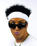 Rare Fun World Jersey Boy costume Wig Halloween funky fleece hair