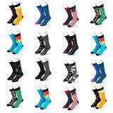 Men's 2-pack Assorted Novelty #Socks4you Crew Socks