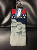 Men's 2-pack Assorted Novelty #Socks4you Crew Socks