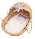 Bitty Baby American girl Doll, Moses Wicker Basket, and Bedding