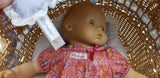 Bitty Baby American girl Doll, Moses Wicker Basket, and Bedding