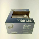 KOHLER R-37055-BN Mistos Robe Hook Brushed Nickel 37055 NEW