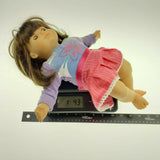 American Girl Doll for babies with pink and purple outfit girl toy