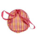 American Girl Bitty Baby Twin Doll Pink Plaid Starter Backpack Carrier Storage
