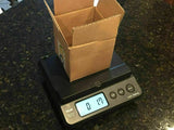 100% Recycled Corrugated Cardboard Box, 4" Length x 4" Width