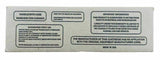 2 Black replacement ink toner cartridge for Konica Minolta 205A/303A