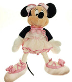 DISNEYLAND Minnie Mouse Ballerina Plush Stuffed Animal Pink Tutu Outfit 18"