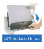 Brand new SWINGLINE #74357 Adjustable Touch Heavy Duty Paper 3 Hole Punch