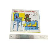 Vintage 1979 Random House Baby's First Picture Book Cloth Fabric quiet book