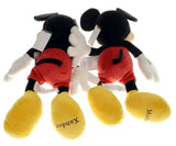 2 Disney Store Genuine Authentic Mickey Mouse Medium Size 17" 43cm Plush Toy New